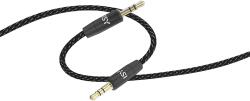 ISY 3, 5mm Jack összekötőkábel, szövet borítás, 1, 5 méter, arany színű bevonat (IAU-1000) (IAU-1000)
