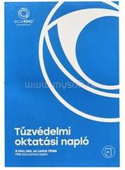 BLUERING Tűzvédelmi oktatási napló 24lapos A4, álló B. VALL. 350 BlueringR (BLUERING_BVALL350) (BLUERING_BVALL350)