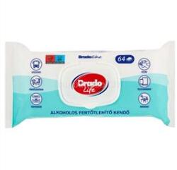 BRADOCHEM Nedves törlőkendő fertőtlenítő hatással 64 lap/csomag Bradolife (BRADOCHEM_42732) (BRADOCHEM_42732)