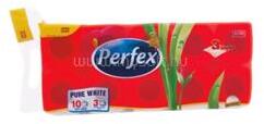 Perfex Toalettpapír 3 rétegű 100% cellulóz 84 lap/tekercs 8+2 tekercs/csomag Boni Perfex (PERFEX_42240) (PERFEX_42240)