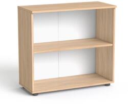 MAYAH Szekrény, 2 rendező magas, nyitott, polcokkal, MAYAH Freedom SV-11 , tölgy (IBXSZ11T) - papirdepo