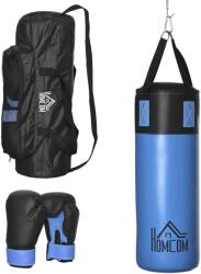 Homcom Set sac de box HOMCOM, 3 rétegű, kesztyűvel és hordtáskával, 25x72cm, kék (A91-196)