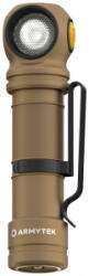 Armytek Wizard C2 Pro Max Sand White LED Kézilámpa Övcsíptetővel, Tokkal Akkuról üzemeltetett 4000 lm 149 g (F06701CS) (F06701CS)