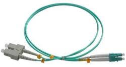 Emtex Patchcord FO SC/PC-LC/PC EMTEX, MM OM3 50/125, manta LSZH 3.0mm, duplex 30m (SC-LC-MM3/DX-30)