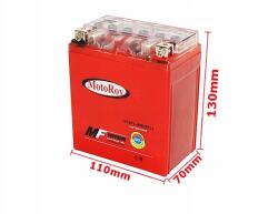 MotoRoy 7Ah YTX7L-BS
