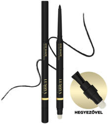 Luxoya Eye Shape automatikus szemceruza 03/csillámos fekete