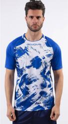 Givova Art Póló, Kék/Fehér, 2XL (MAC05-0203-2xl)
