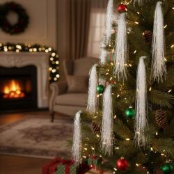 SPRINGOS Ca1546 átlátszó angyalhaj karácsonyi dísz (CA1546)