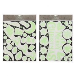 Thimble Sötétben világító karácsonyi ablakmatrica