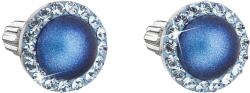 Evolution Group 31314.3 sötétkék Swarovski® kristályokkal és gyönggyel (ezüst 925/1000; 1, 2 g)
