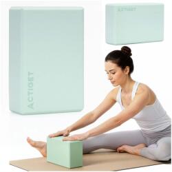 ActiGet Jóga Blokk 23x15x7, 5 cm - Menta (ACT0060)