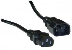 Estillo Удължителен захранващ кабел Estillo, 3 pin, Черен (CP-15-11-1B-1) - xtreme