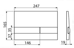 Alcaplast M 1741 Nyomólap (M1741)