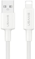 USAMS IPAD USAMS U90 cablu de date USB - lightning, 100cm, ALB (SJ762USB01)
