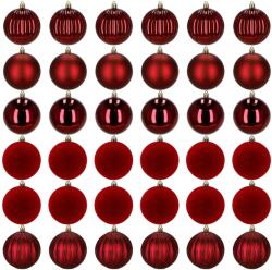 SPRINGOS Ca0970 karácsonyi gömb készlet 8 cm 36 db (CA0970)