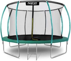 Neo-Sport Kerti Profilozott Trambulin belső hálóval és létrával 435cm