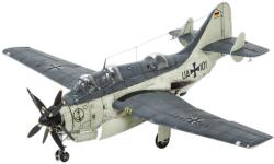 Revell Model de asamblat Revell Militar: Avioane - Avion de vânătoare britanic Fairey Gannet AS. 1/AS. 4, 120 piese (R03775)