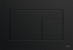 Tece Velvet ujjlenyomat mentes WC működtetőlap, fekete 9240732 (9240732)