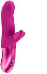 FUN FACTORY Pulsator si Vibrator Bi Stronic Fusion, Silicon, USB, Roz, 21.5 cm Vibrator