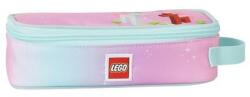 LEGO® Tolltartó, szögletes, cipzáras, LEGO "Iconic Sparkle", rózsaszín-mintás (tolltartó lego)