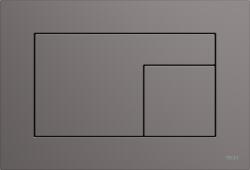 Tece Velvet ujjlenyomat mentes WC működtetőlap, antracit 9240731 (9240731)