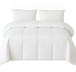  Libatoll és pehely paplan 220x240 cm, téli, organikus pamut huzat, fehér, Oeko-TEX és Downpass tanúsítvány, meleg és puha kivitel