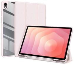 Dux Ducis Samsung Tab S11 5G / Tab S11 WIFI DUX DUCIS TOBY tok álló, bőr hatású aktív FLIP, ceruza tartó, RÓZSASZÍN GP-176839 (GP-176839)