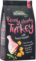 Greenwoods 1, 5kg Greenwoods pulyka, édesburgonya, borsó & tök száreaz kutyatáp