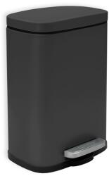 spirella pedálos szemetes AKIRA matt fekete acél 5 L 10.19834 (10.19834)