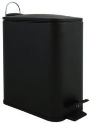 spirella pedálos szemetes ERIK matt fekete acél 5 L 10.20497 (10.20497)