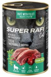 RAFI Super Rafi Cat Sterilised P& F Goose and Turkey liver 6 x 400 g