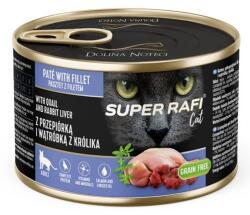 RAFI Super Rafi Cat Adult P& F Quail and Rabbit liver 6 x 185 g