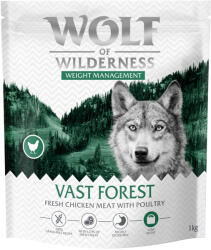 Wolf of Wilderness 1kg Weight Management Wolf of Wilderness gabonamentes száraztáp kutyáknak