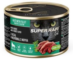 RAFI Super Rafi Cat Sterilised P& F Goose and Turkey liver 6 x 185 g