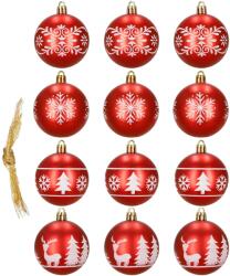 SPRINGOS Ca1540 karácsonyi gömb készlet 6 cm 12 db (CA1540)
