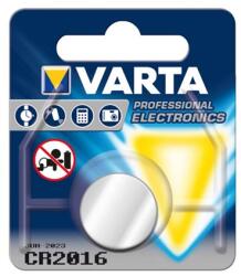 VARTA gombelem CR2016, lítium, 1db/csomag 06016 101 401 (06016 101 401)