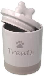 Dog Fantasy jutalomfalat tároló edény, fehér kerámia 1500 ml