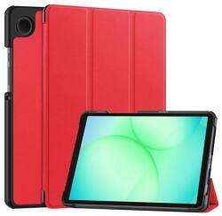 Gigapack Samsung Tab A11 LTE / Tab A11 WIFI GIGAPACK Tok álló, bőr hatású aktív FLIP, asztali tartó, PIROS GP-177299 (GP-177299)