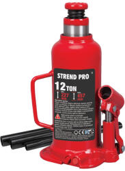 Strend Pro Hidraulikus emelő, Strend Pro TH91204, piros, 12000 kg teherbírás, 22, 7-45, 7 cm emelési magasság, kompakt, masszív, könnyen mozgatható (TC112366)