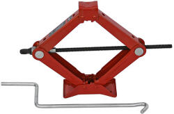 Strend Pro Ollós emelő, Strend Pro T10202, piros, kézi, 2000 kg teherbírás, 9-38 cm emelési tartomány, acél, könnyen mozgatható (TC112378)