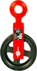 BRANO Csiga, Brano Z 500 B, 500 kg, piros/fekete, szemmel, kézi működtetésű, hordozható, köteles használathoz, egyszerű kialakítás (TC112074)