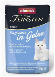 Animonda ANIMONDA Vom Feinsten Raffinesse csirke tőkehallal zselében 85 g