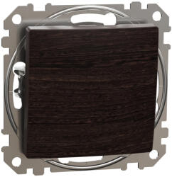 Schneider Electric SDD181107U keresztkapcsoló (107), wenge burkolattal, rugós bekötés, kerét nélkül, süllyesztett, 10A 250V IP20 (Sedna Design / Elements) (SDD181107U)