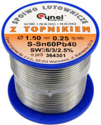  CYNEL 76815 Forrasztóón 250g 1, 5mm (76815)