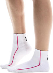 On Șosete Court Sock Mid White/Pink L