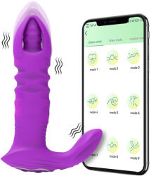 AlvUp - Vibrator anal cu propulsie controlat prin aplicație (mov)