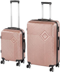 Leziter TraveLux Pro X gurulós bőrönd szett rosegold (LTRPBS-X-RG) - leziteronline