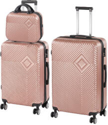 Leziter TraveLux Pro XX gurulós bőrönd szett rosegold (LTRPBS-XX-RG) - leziteronline
