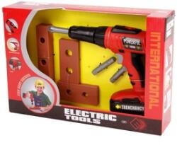  Bormașină cu acumulator - 18 cm (8888A) Set bricolaj copii