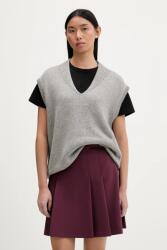 HUGO BOSS mellény kasmír keverékből - szürke S